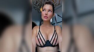 Amanda Cerny Nude Nipple See-Through Onlyfans Set Leaked