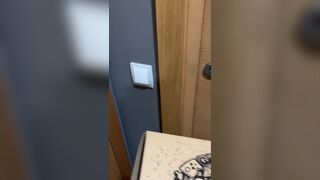 just_roommates owed money to the delivery man sucks him off
