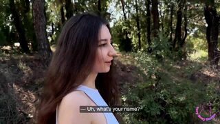 Verysexydasha Lost In The Woods Giving Stranger A Blowjob And Got Fucked To Find Way Back Home Video