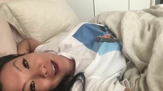 Asa Akira Nude Bed Masturbation Onlyfans Video Leaked
