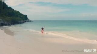 Poonam Pandey Love to Showing Off Her Pussy and Tits at the Beach Onlyfans Video