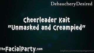 CheerleaderKait Unmasked And Creampied Leaked Video