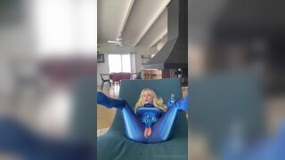 Emily Taylor Hot Babe In a Cosplay Suit Fucks Pussy With a Dildo While Moaning Onlyfans Video