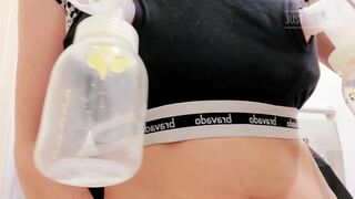 BabyBrewer Pumping Milk From Juicy Nipples Leaked Video