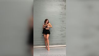 Ana Cheri Teasing Wearing Sexy Lingerie During Photoshoot Onlyfans Video