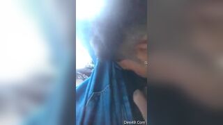 Boyfriend licks denim jeans in car wearing girlfriend’s pussy
 Indian Video