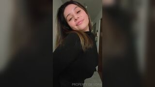 Alwayssofia Taking Her Cloths Off And Rides Dildo In Her Nasty Pussy Onlyfans Video