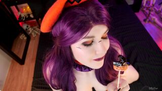 Kitty Klaw Licking A Lollipop and Teasing ASMR Video