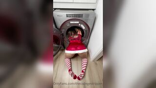 Thecollegestripper Stuck Inside Washing Machine And Fucked Hard In Her Tight Cunt Onlyfans Video