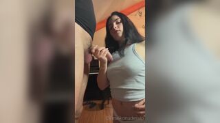 Missmaikoxx Deepthroating Thick Cock While Touching Tits And Cum Facial Onlyfans Video