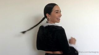Karlee Grey Getting Naked and Twerking Her Booty on a Cock till Gets Creampie Onlyfans Video