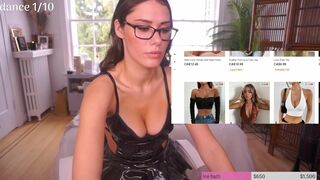 Ms tricky Teases Her Fans With Big Boobs Wearing Tight Outfit And Dancing On Twitch Stream Video