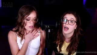 Leana Lovings and Her Friend Doing Moaning and Licking ASMR Onlyfans Video