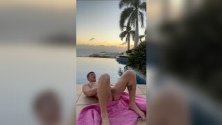 Livvalittle Deeply Sucks a Cock Before Rides BF's Cock at Outdoor Onlyfans Video