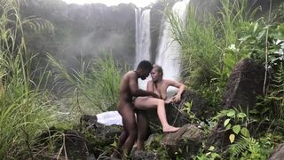 Yourboyfcisco Hook up a Lena Paul and Stretching Her Pussy Near The Waterfall Video