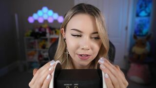 Nasty Girl With Cute Lips Ear Licking And Teasing ASMR Video