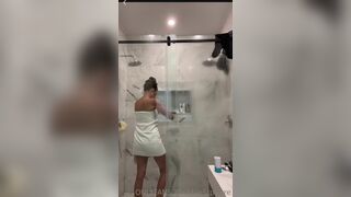 Debbie St Pierre Puts Body Lotion After Shower Wearing Bathrobe Onlyfans Video