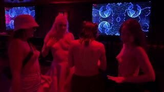 Missionicecream Topless Girls Dancing In The Club And Shows Pussy Video