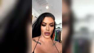 Italia Kash Touching Wet Pussy And Big Boobs While Playing Sex Game On Stream Video