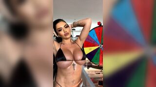 Italia Kash Touching Wet Pussy And Big Boobs While Playing Sex Game On Stream Video