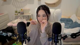 AngelsKimi AKA Plushys Teasing Fans While Eating Candy And Whispering ASMR Video