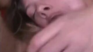 Today a girl getting fucked in her mouth very hard till he cums.