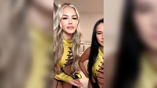 Scarlettkissesxo Try On Haul Live With Her Friend Sophiamaexo Fully Naked Onlyfans Video