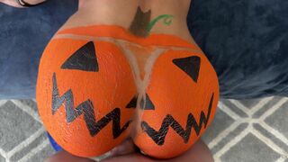 Bryce Adams Pumpkin Creampie Halloween Special Cock Sucked And Hard Fucked Till Pussy Fill With Cum Onlyfans Video
