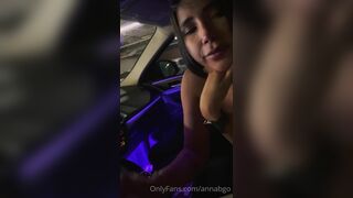 Anna Beggion Throating Juicy Dick In The Car And Fucked Her Juicy Cunt Till CUm On Booty Onlyfans Video