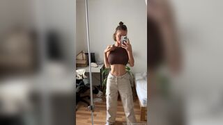 Yourina Teasing Her Hard Nipples Wearing Tight Skinny Onlyfans Video