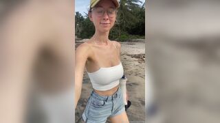 Yourina Shows Her Juicy Tits Bouncing Inside Her Top Onlyfans Video