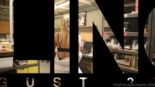 Kaylee Killion Shows Her Tits In Seethrough Bra Teasing With Hot Friend In The Office Onlyfans Video