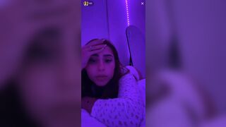 Angela Alvarez Exposed Her Perfect Booty in Disco Light in Live Video