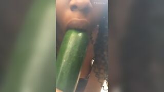 Hot black woman naked in this video