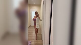 Katti_colour Touching Nipples While Teasing Thick Body Infront Of Mirror Onlyfans Video