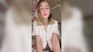 Arturmary Touching Pink Pussy And Squeezing Tits While Riding Dildo Till Orgasm Video