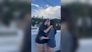 Youlikewhatyousee Licking Her Lesbian Friend's Pussy and Nipples in Various Places Onlyfans Video