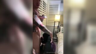 Winerator Masked Babe Getting Deep Throat Fuck by a Guy Video