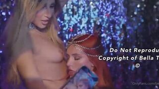 Bella Thorne With Abella Danger Nude Boobs Teasing And Making Out Onlyfans Video
