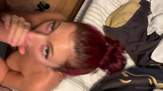 Nalafitness Throating Juicy Dick And Takes Huge Cum Load On Face Onlyfans Video