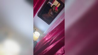 Latinateen Lusty Baby Twerks Her Ass in Mirror VIdeo