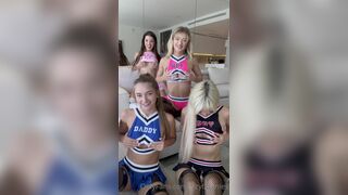 Sofiareynax,skylarmaexo,waifumiia And Autumren Foursome JOI Cheerleader Fuck Onlyfans Video