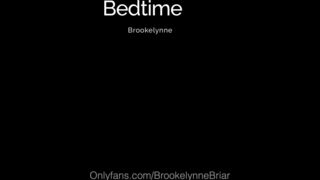 Brookelynne Briar Jerks You Off At Bedtime JOI