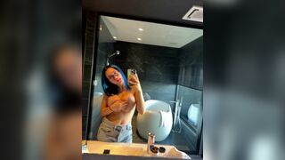 Sofiiiagomez Handbra Nude Boobs Teasing Latest Onlyfans Leaked Ppv Mirror Selfie