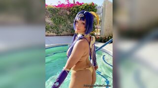 Pattie Cosplay Sexy at the pool from patreon
