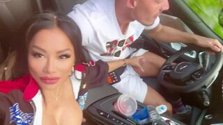 CJ Miles Sucks Fat Cock While Riding On Car and Fucks Him After Getting Home Video