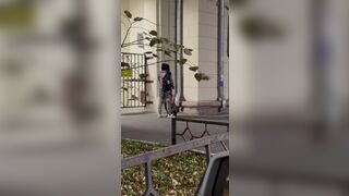 Today in public friday a naughty blowjob in a very public place.