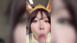 Asianbunnyx Onlyfans Leak Eevee Cosplay Dildo Ppv Video