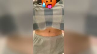 Hot Teen Shaking Ass And Massive Boobs In The School Bathroom