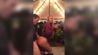 Nicole Aniston fuck outside